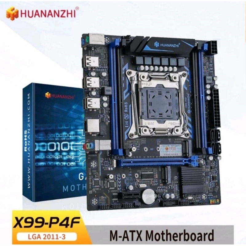 Paket Intel Xeon 12 Cores E5-2670-V3 Motherboard X99 LGA 2011-3 DDR4