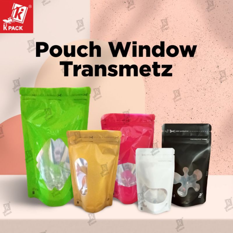 Jual POUCH WINDOW TRANSMETZ 200 Z - STANDING POUCH 12 X 18 WINDOW ...