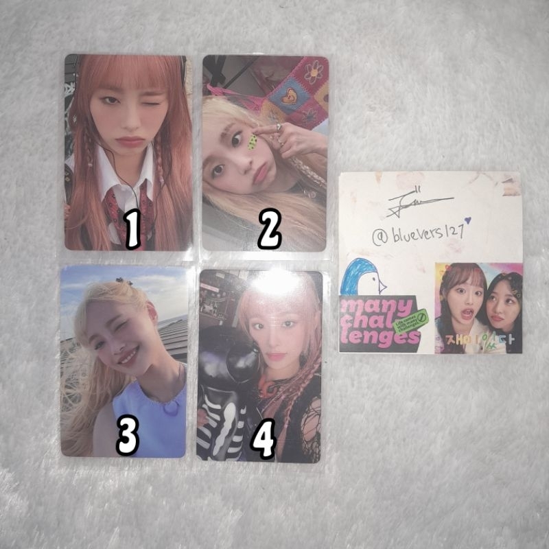 Yeojin Loona LOONA MMT D&D ON WAVE VVIP Version Photocards