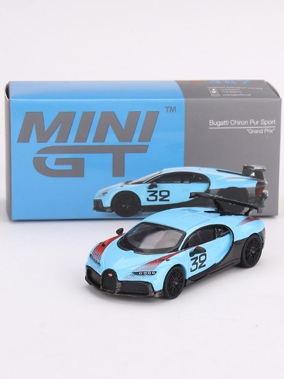 未 MINI GT 487 Bugatti Chiron Pur Sport 