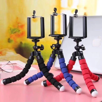 Tripod Stand Hp WT 3120A Universal 1m Holder U Full Hitam Tripod Handphone Kamera DSRL