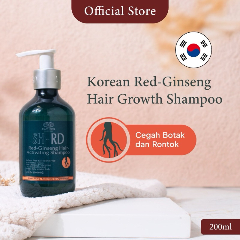 Jual (READY!!!) SH-RD Red Ginseng Hair Activating Shampoo 200ml | Cocok ...