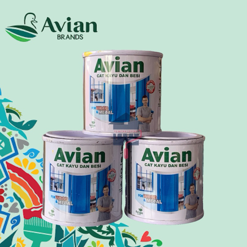 Jual AVIAN 100cc CAT KAYU BESI | AVIAN CAT MINYAK KECIL | Shopee Indonesia