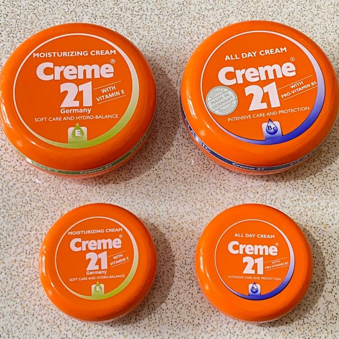 Jual Creme 21 Moisturizing Cream All Day & Vitamin E | Shopee Indonesia