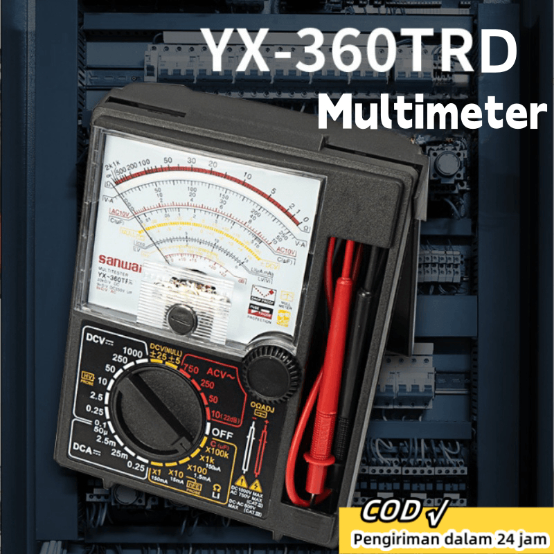 Jual Sanwai Yx 360trd Multimeter Multitester Analog Meter Fuse Diode Protection Dc Ac Test 6400