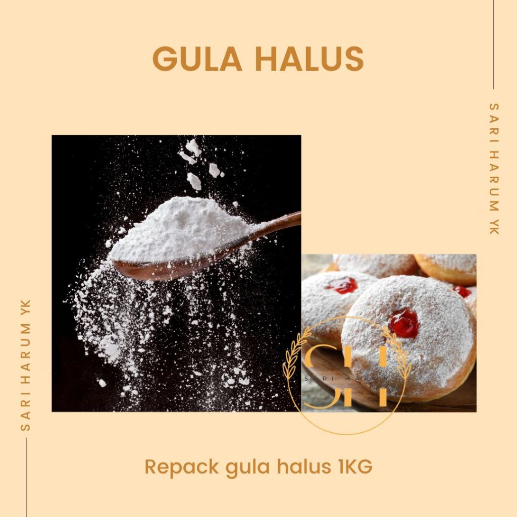 Jual Gula halus | gula donat | gula putih | gula kastor | gula | 1000gr ...