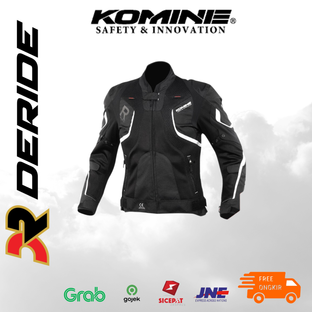Jual Jaket Riding Komine JK-143 R-SPEC Mesh JKT Jaket Motor Protektor ...
