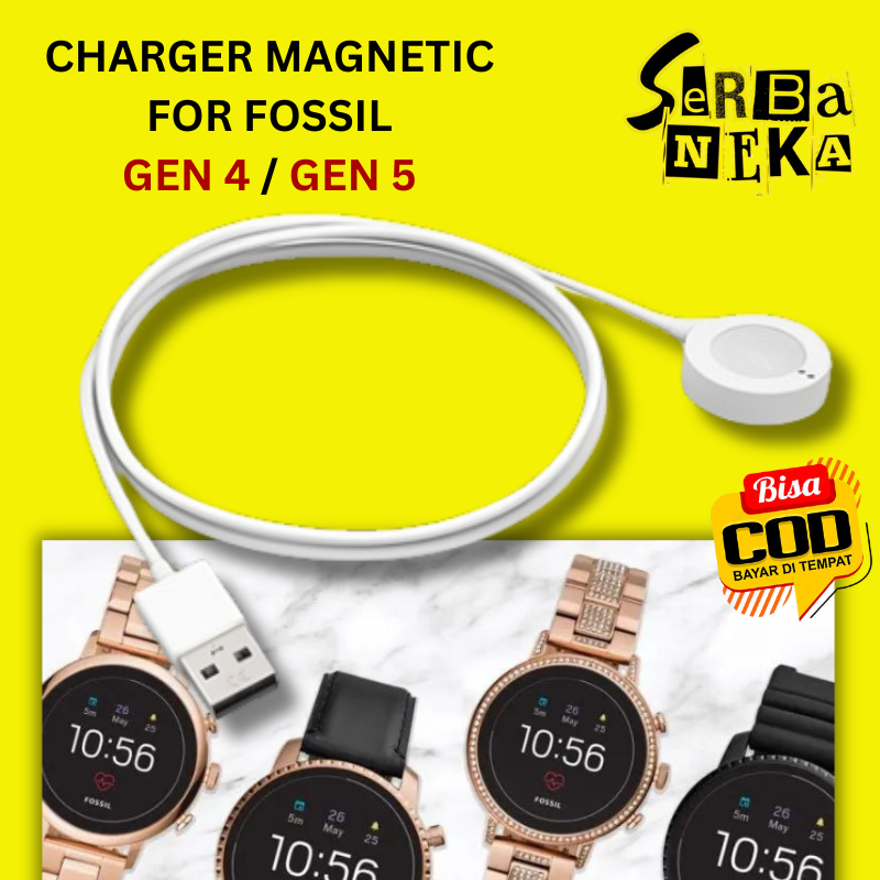 Jual Charger Untuk Jam Tangan Fossil Gen Gen Magnetic Charging