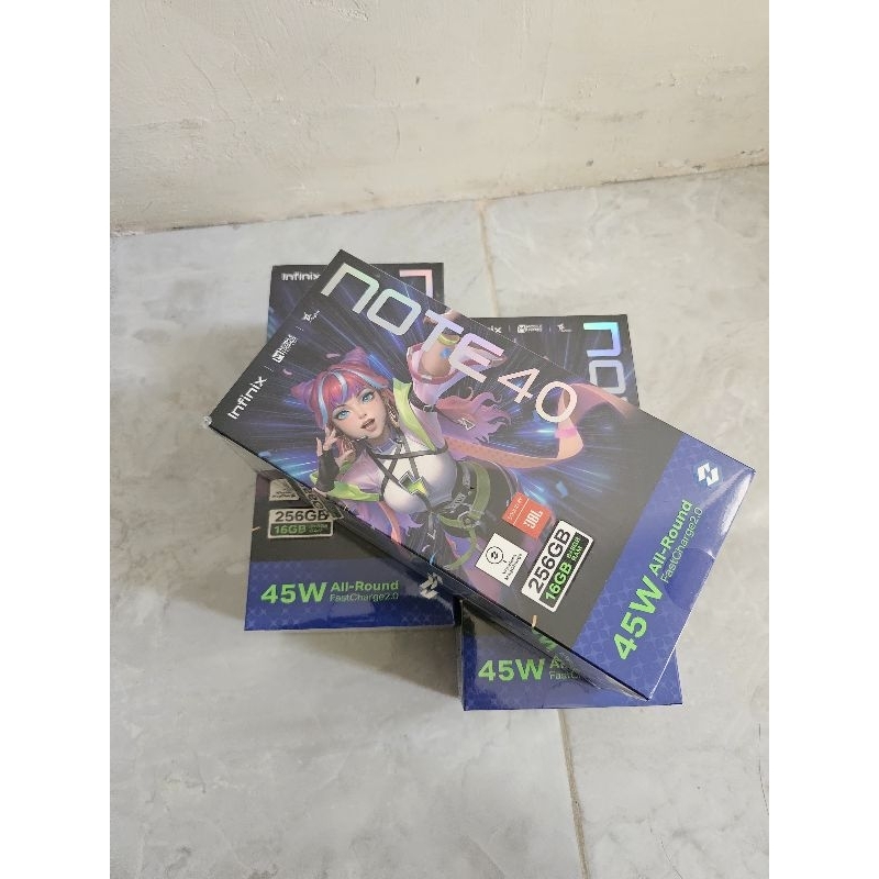 Jual INFINIX NOTE 40 8-256gb NOREPACk | Shopee Indonesia