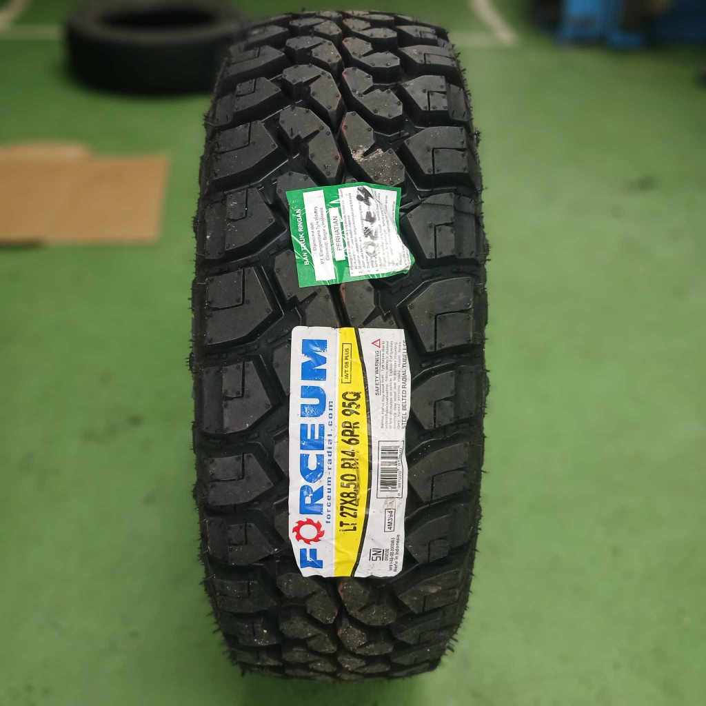 Jual Ban Cangkul R14 ukuran 27x850 Merek forceum Ban mobil R14 Cangkul ...