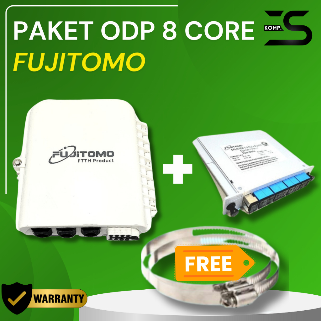 Jual Paket ODP 8C Fujitomo [ ODP + Splitter Box 1:8 ]- Odp Fujitomo ...