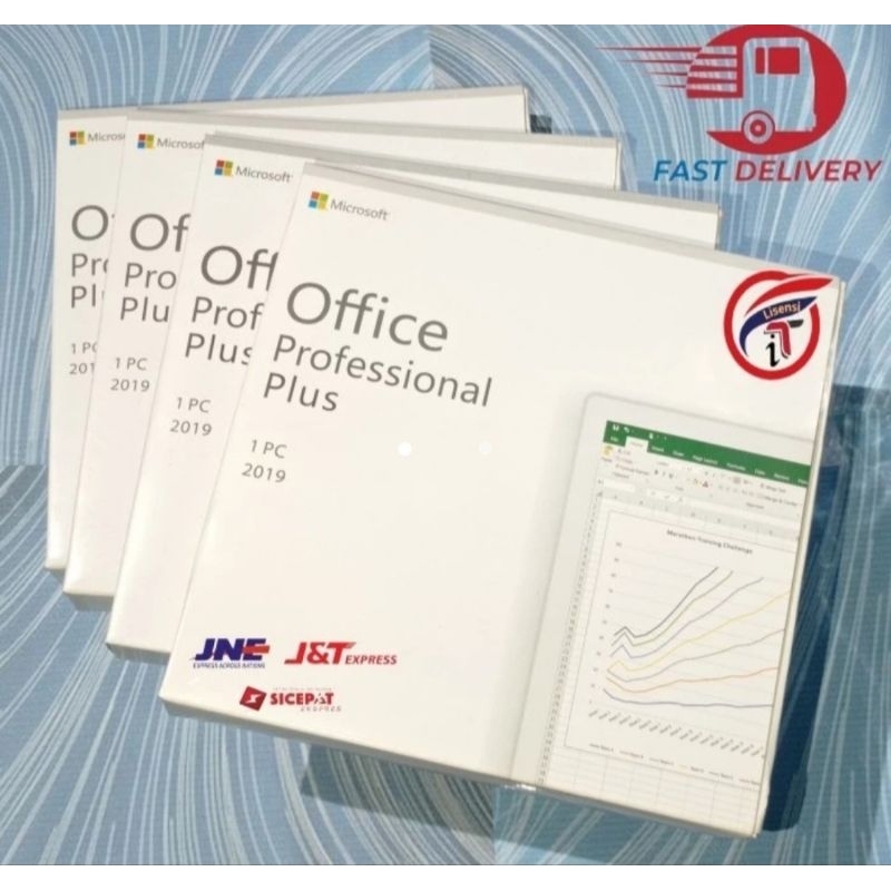 Jual Ms office 2019 pro plus 32/64 Bit original fullbox lifetime ...