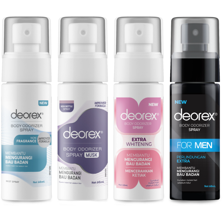 Jual DEOREX Body Odorizer Spray 60ml | Shopee Indonesia