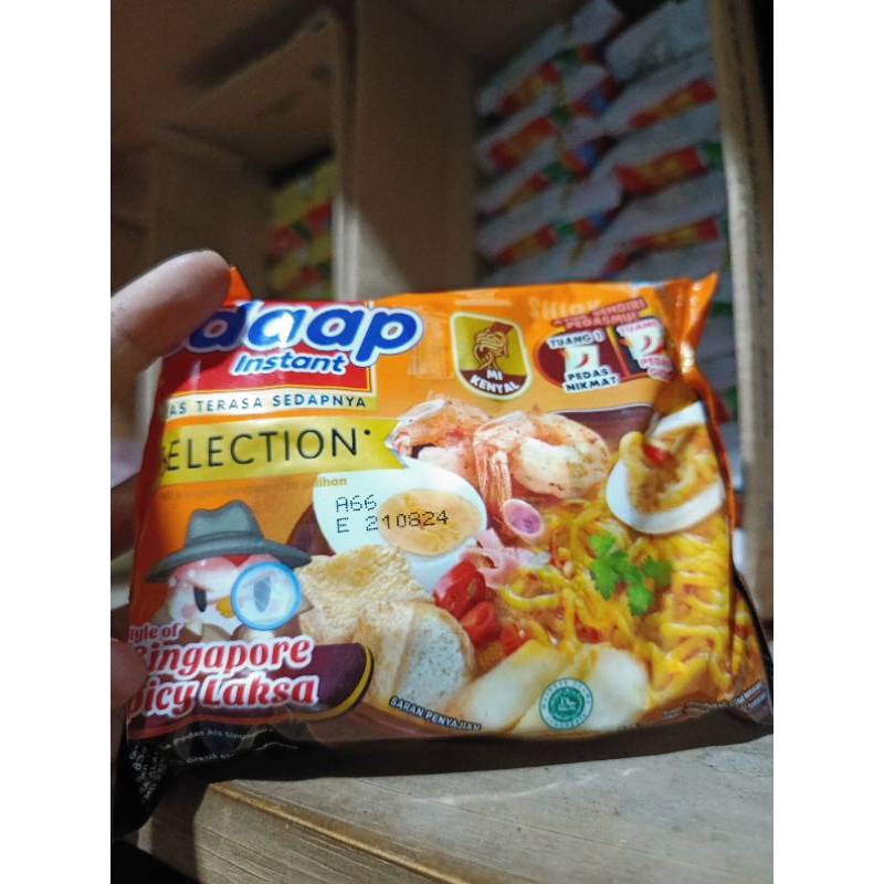 Jual MIE SEDAAP SELECTION SINGAPORE SPICY LAKSA (1 DUS) | Shopee Indonesia