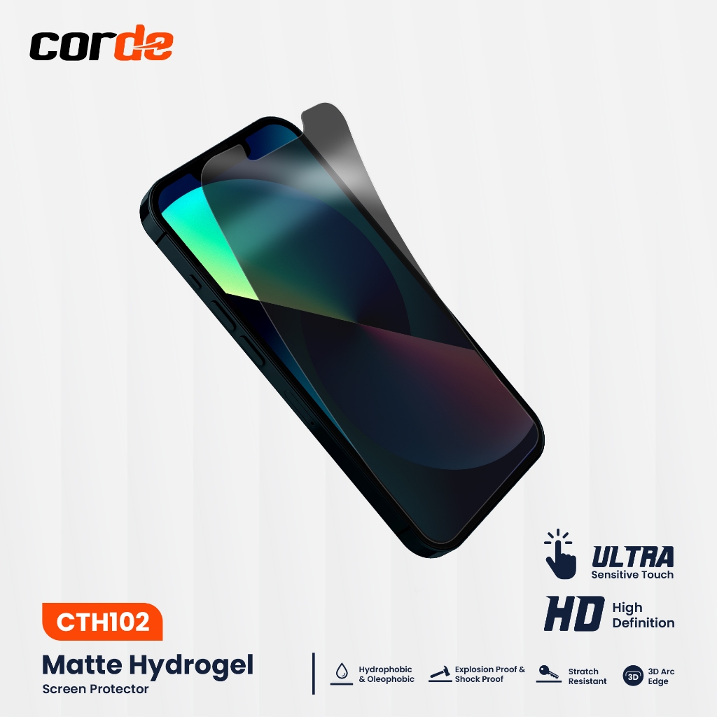 Jual CORDE Matte Hydrogel Ultimate Protector Anti Break Screen ...