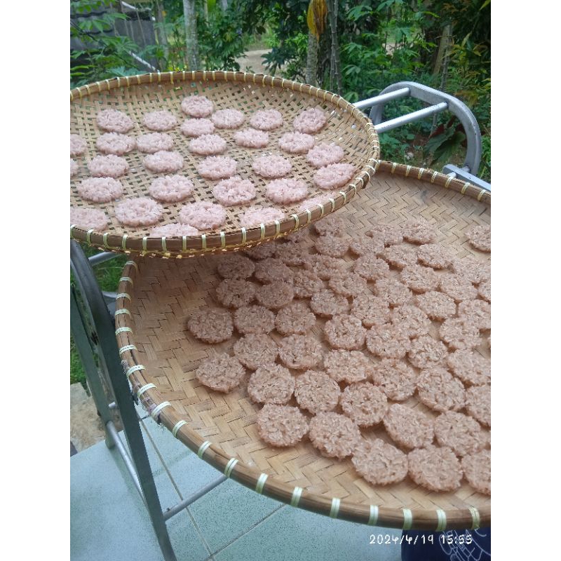 Jual makanan tradisonal rengginang raginang ranginang mentah enak ...