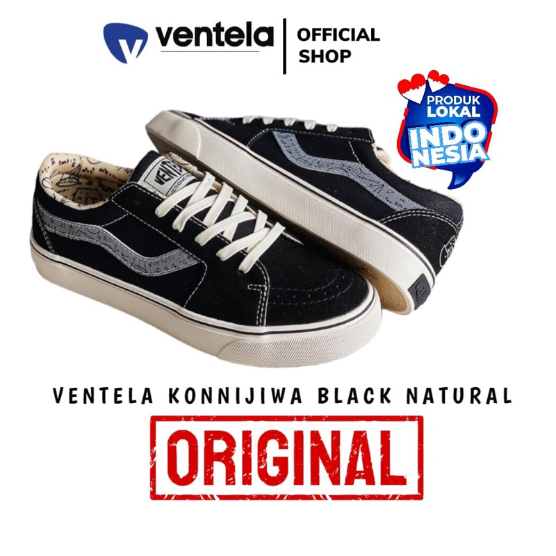 Jual Ventela Konnijiwa Black Natural Ventela Jerome Polin 100