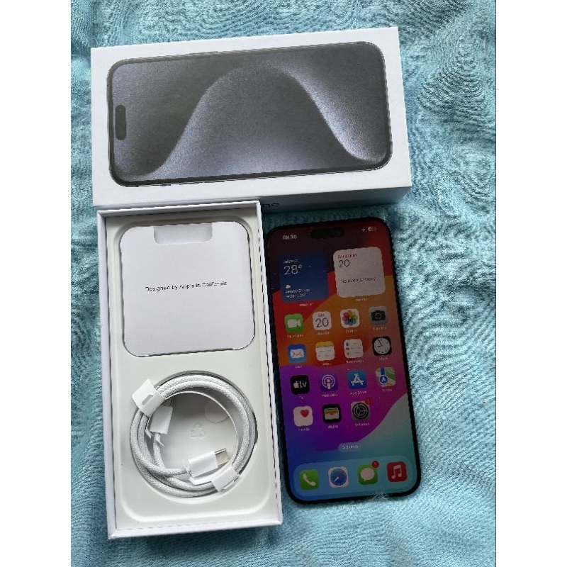 Jual iPhone 15 Pro 128GB 256GB Titanium BH 100 iBox 2025 SINYAL