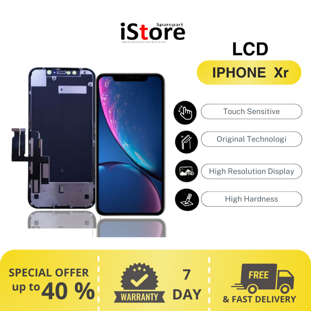 Jual LCD iPhone XR Touchscreen Fullset Original ZY Shopee Indonesia