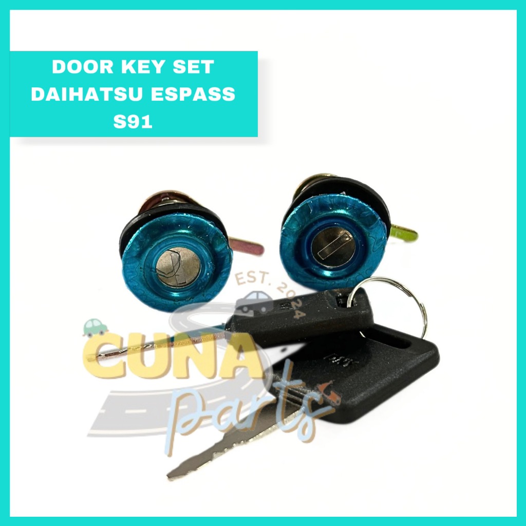 Jual Door Key Set/Kunci Pintu - Daihatsu ESPASS S91 1 SET RH-LH [Cuna ...