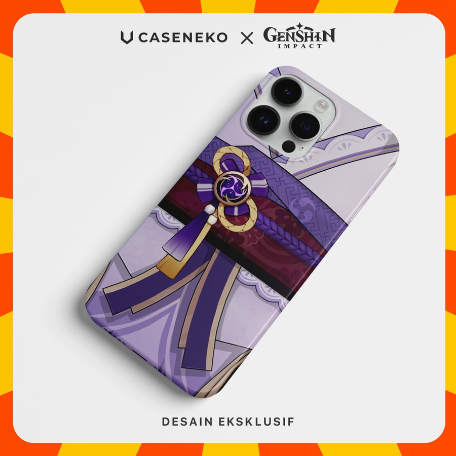 Jual Custom Case Raiden Shogun Ei Genshin Impact Casing HP 1 | Shopee ...