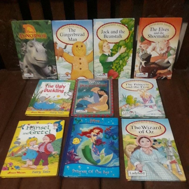 Jual BUKU ANAK DISNEY LADYBIRD - PINOCCHIO POCAHONTAS | Shopee Indonesia