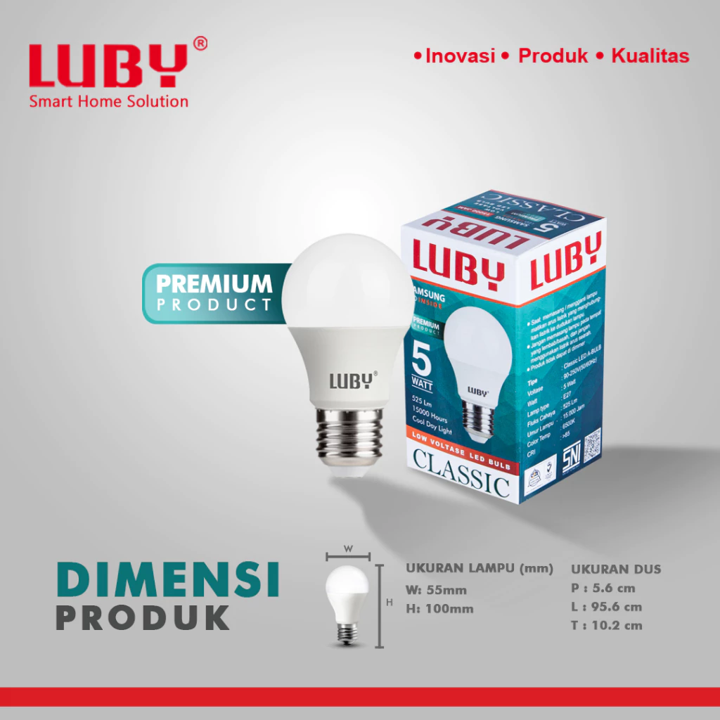 lampu led luby