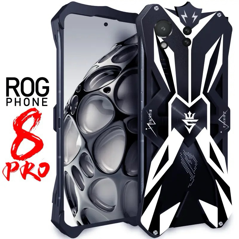 Case Asus ROG Phone 9/9 FE/ PRO/ ROG Phone 8/ PRO Hardcase ZIMON  Original Metal Aluminium Shockproof Cover Case