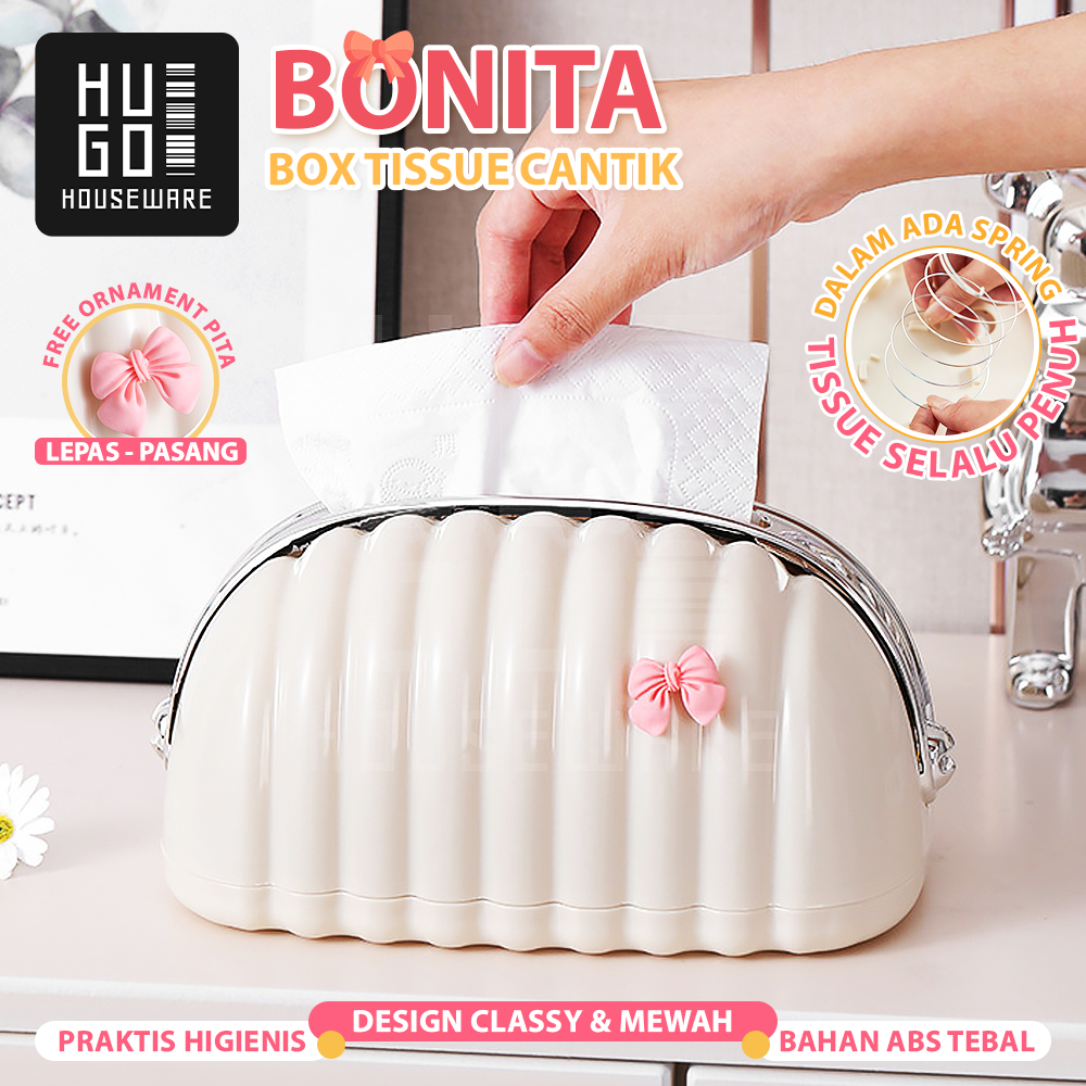 Jual HUGO Tempat Tisu Desain Mini Pouch / Kotak Wadah Tisu Lucu ...