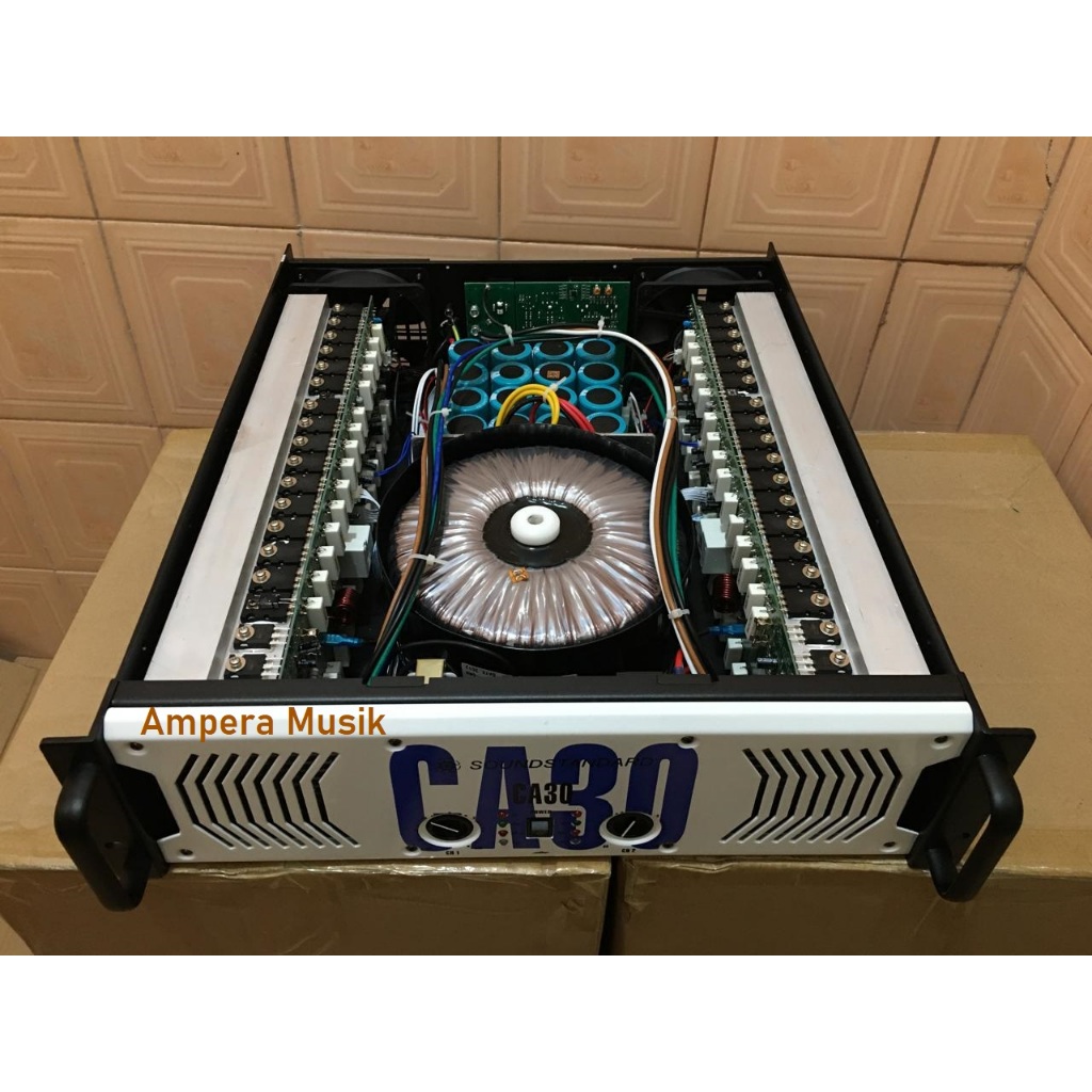 Jual POWER AMPLIFIER SOUNDSTANDART CA30 NEW POWER SOUND STANDART CA 30 ...