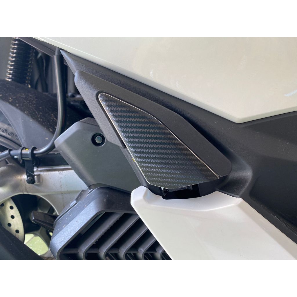 Jual Stiker pelindung step pcx 160 carbon 3D 1Set kiri kanan | Shopee ...