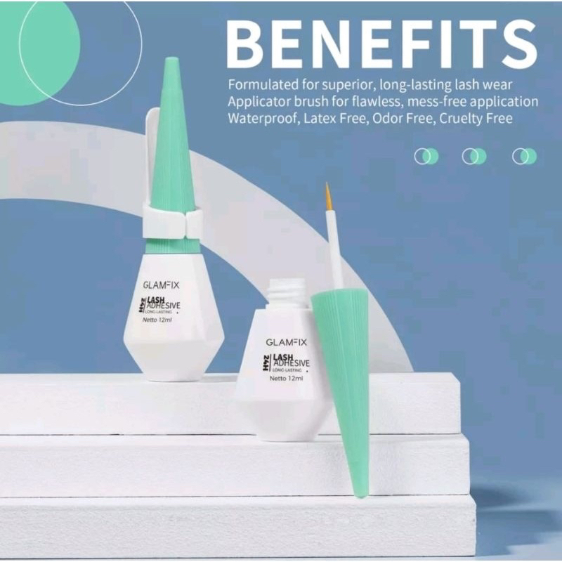 Jual GLAMFIX NATURAL LASH ADHESIVE | Shopee Indonesia