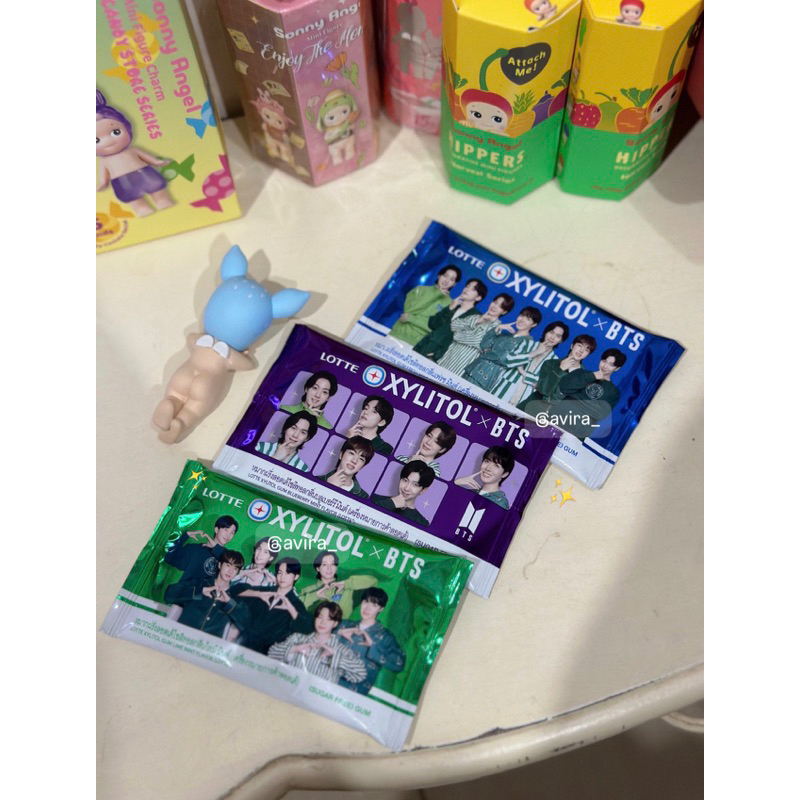 Jual LOTTE XYLITOL BTS KOREA PERMEN KARET KPOP Shopee Indonesia