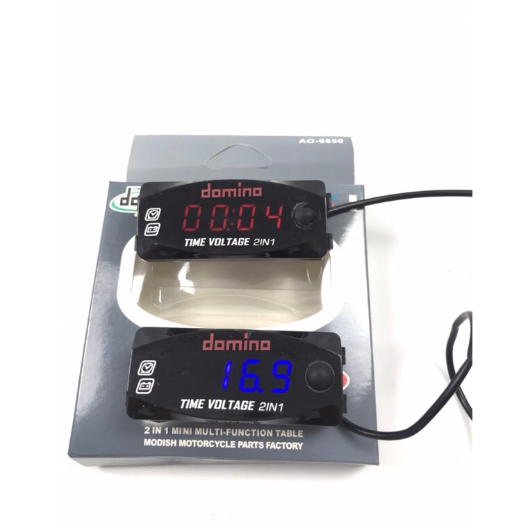 Jual Vy Voltmeter Aki Digital Plus Jam In Voltmeter Accu In