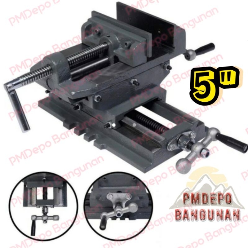 Jual Catok Cross Catok Silang Ragum Silang Cross Drill Press Vice