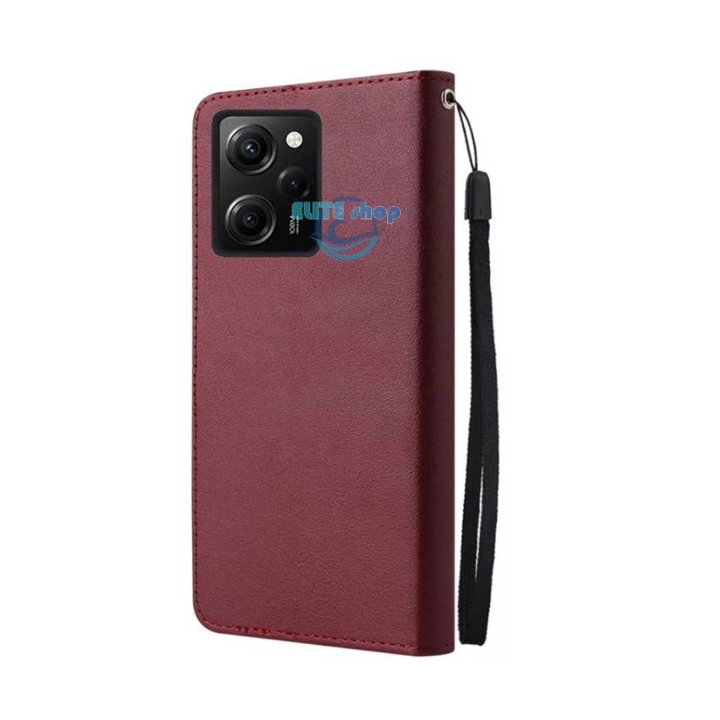 PEIYE Cover Pelle per Xiaomi Poco X5 PRO 5G, Portafoglio PU