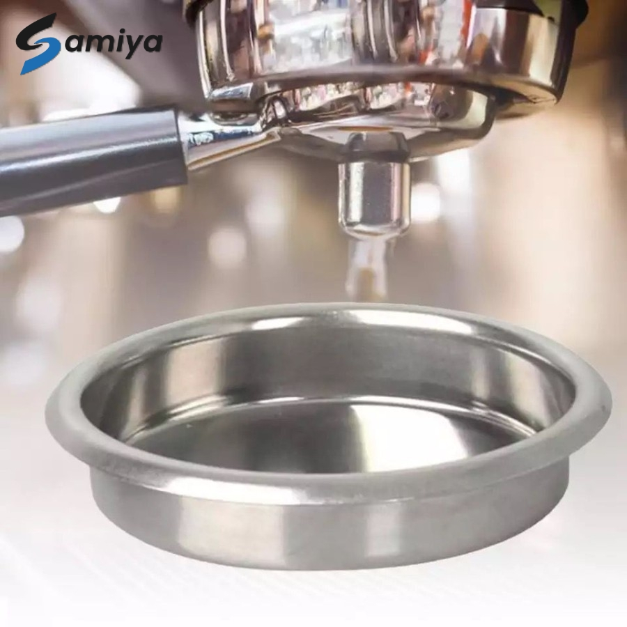 Jual coffee blind filter basket stainless portafilter 51mm 58mm group