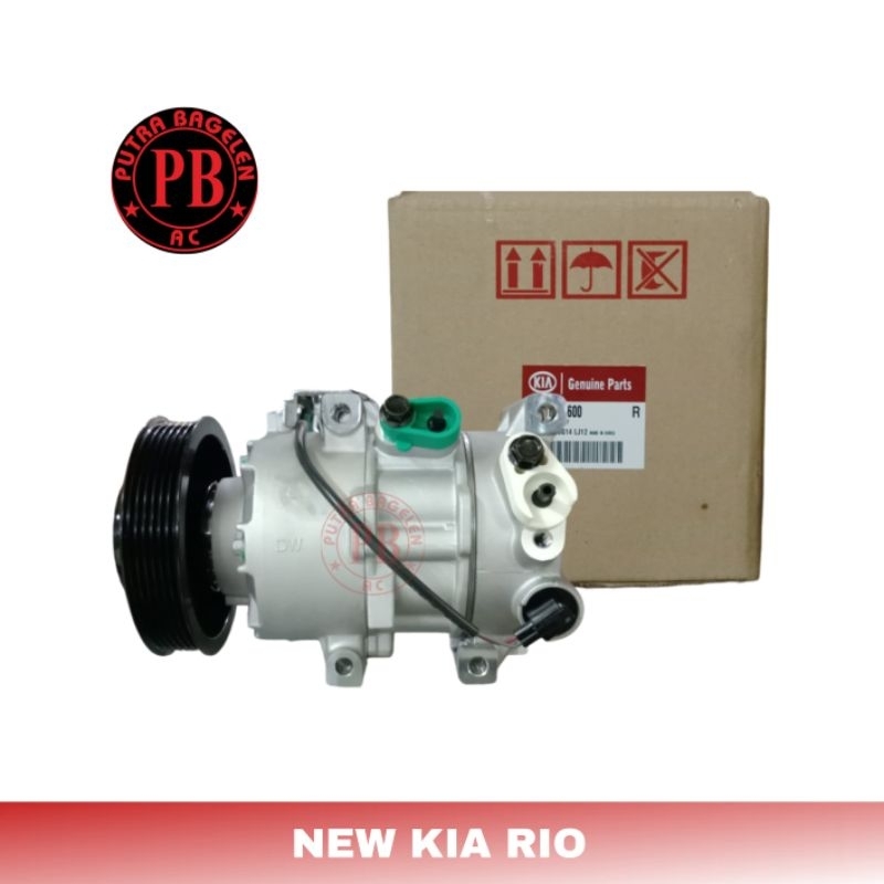 Jual kompresor compresor ac mobil KIA RIO NEW | Shopee Indonesia