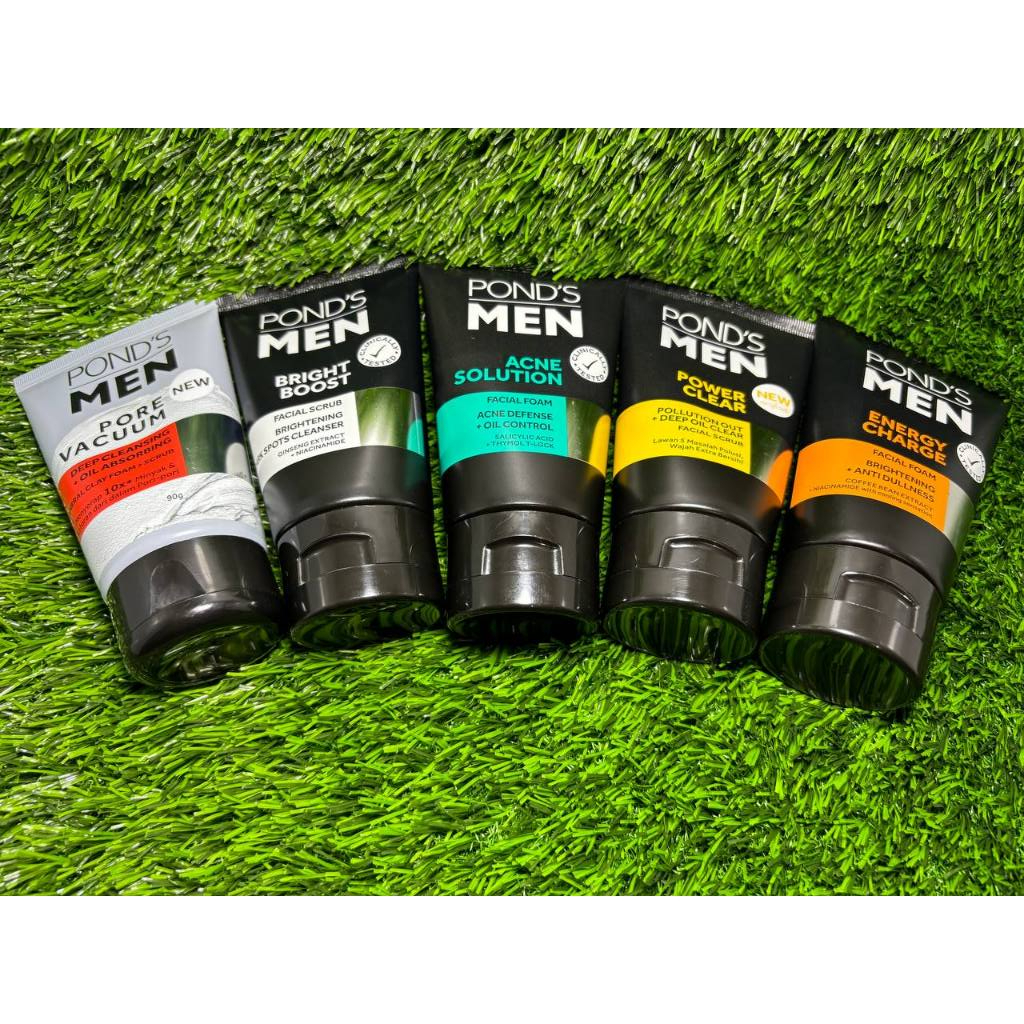 Jual Ponds Men Facial Foam Acne Solution | Energy Charge | Power Clear ...