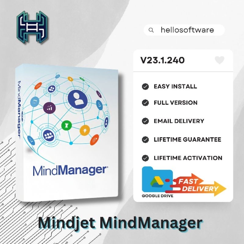 Mindjet MindManager 2020 Perpetual / 1 PC License Key
