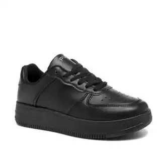 Sepatu Sekolah Hitam Polos Pria Wanita 37-43