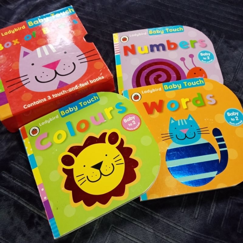 Jual preloved board book ladybird baby touch box of book | Shopee Indonesia