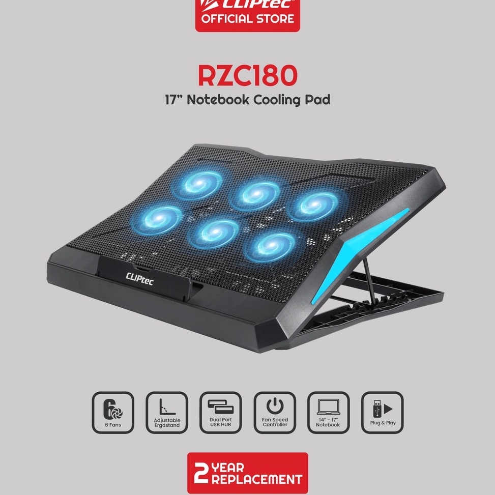 Jual Star 11 Cooling Pad Laptop 6 Fan Adjustable Ergostand 17 Inch Dual