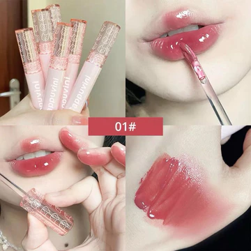 Cappu Vini GLASS Moisturizing LipGloss Korean Lip Gloss Water Lipcream Liptint Lip Balm Mirror