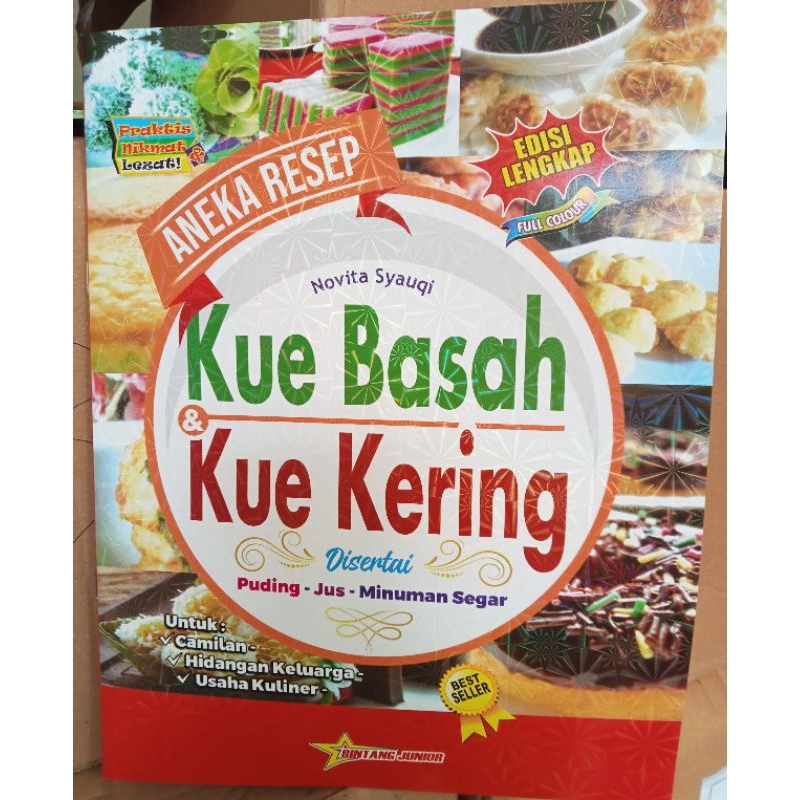 Jual Aneka Resep Kue Basah Kue Kering Edisi Lengkap Best Seller Shopee Indonesia