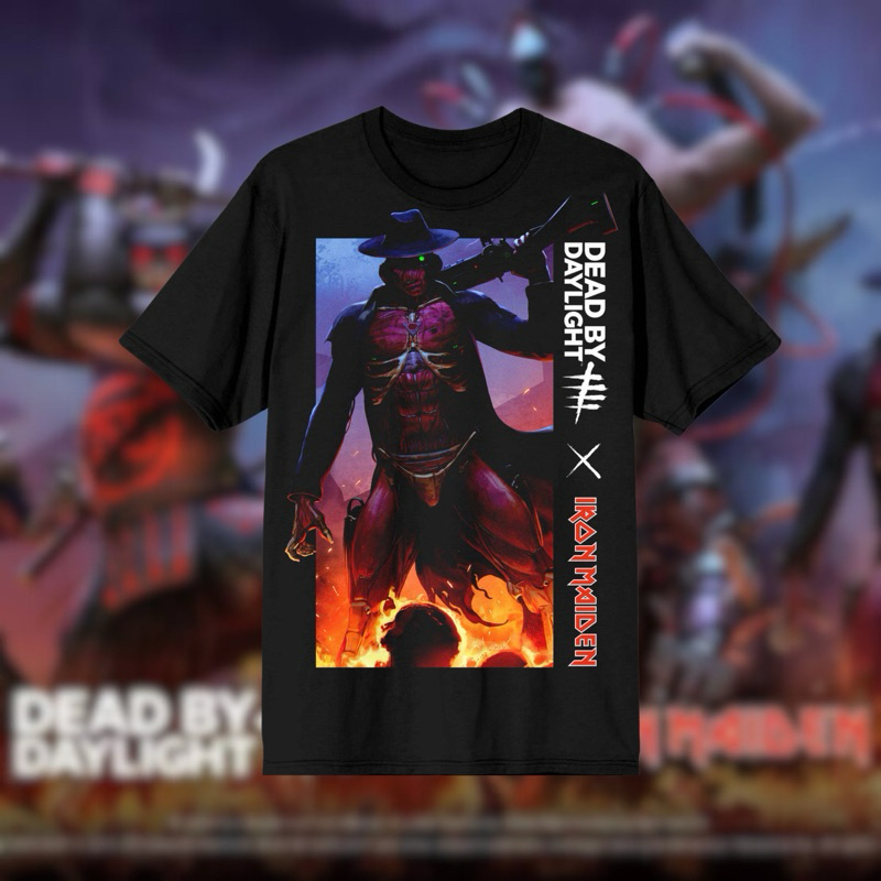 Jual OFFICIAL MERCHANDISE IRON MAIDEN X DEAD BY DAYLIGHT GUNSLINGER Shopee Indonesia