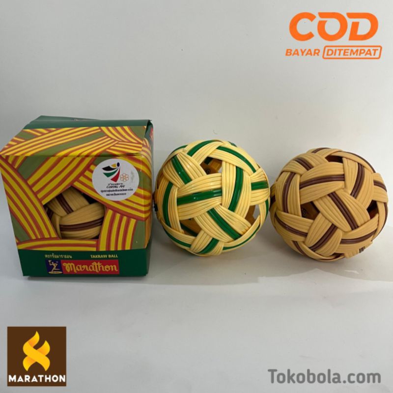 Jual BOLA SEPAK TAKRAW MARATHON MT-101&MT-201 GRADE ORIGINAL | Shopee ...