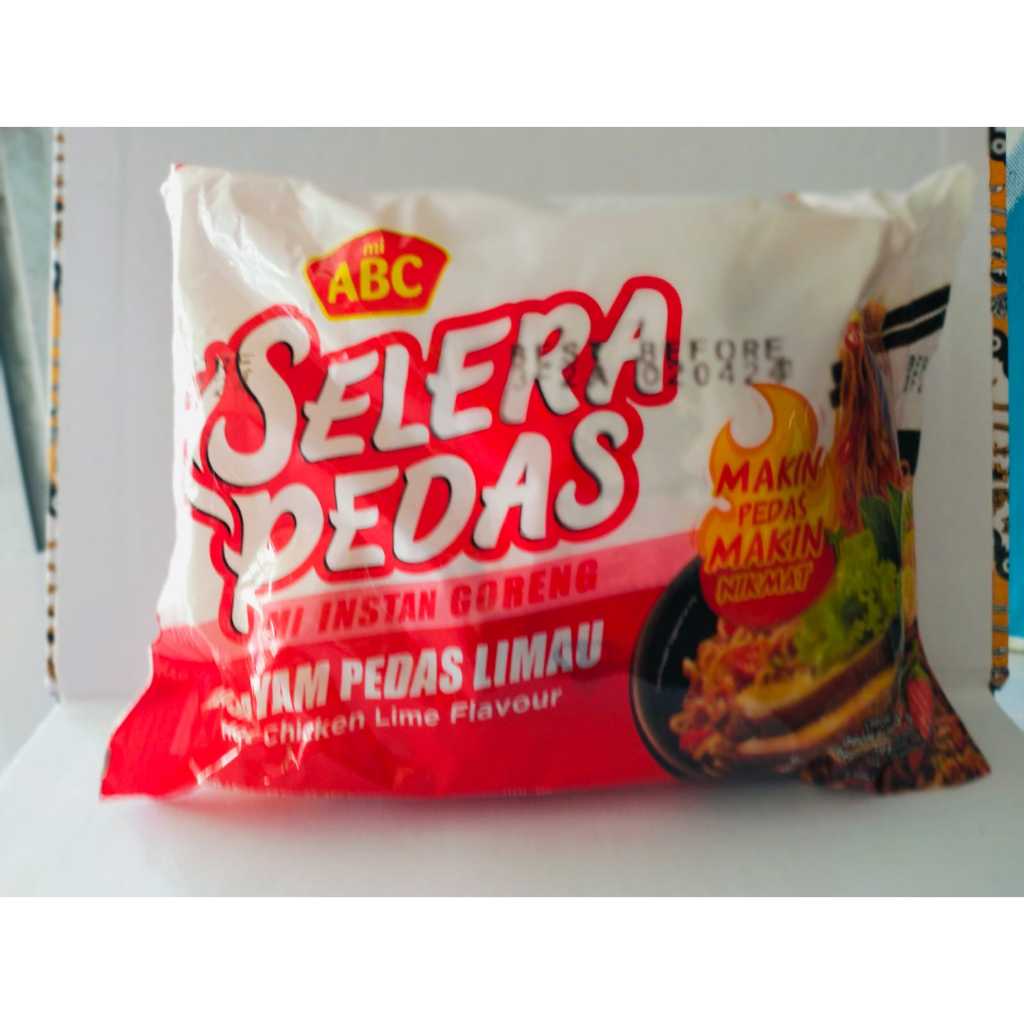 Jual Mie Abc Selera Pedas Rasa Ayam Pedas Limau G Shopee Indonesia