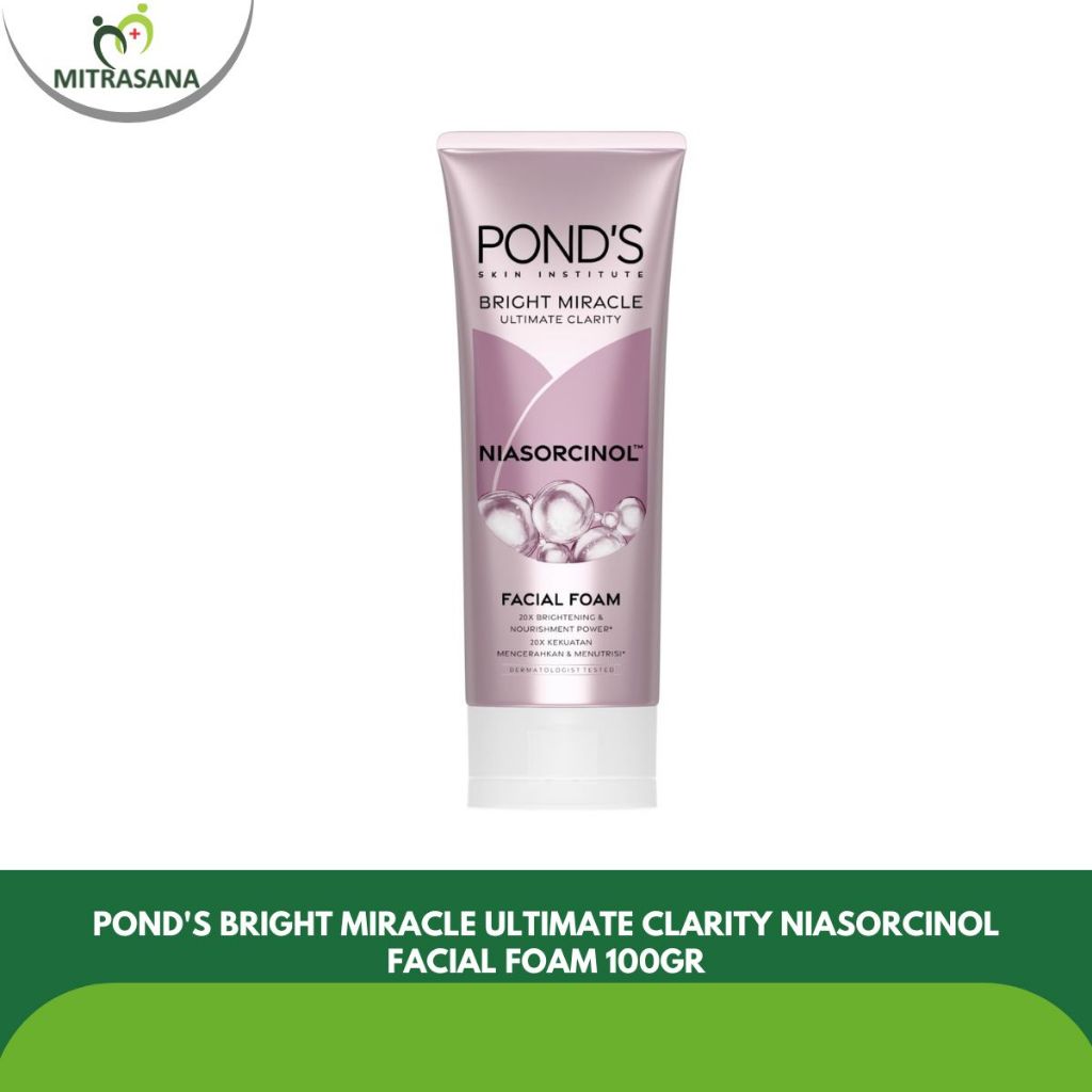 Jual Pond's Bright Miracle Ultimate Clarity Niasorcinol Facial Foam ...