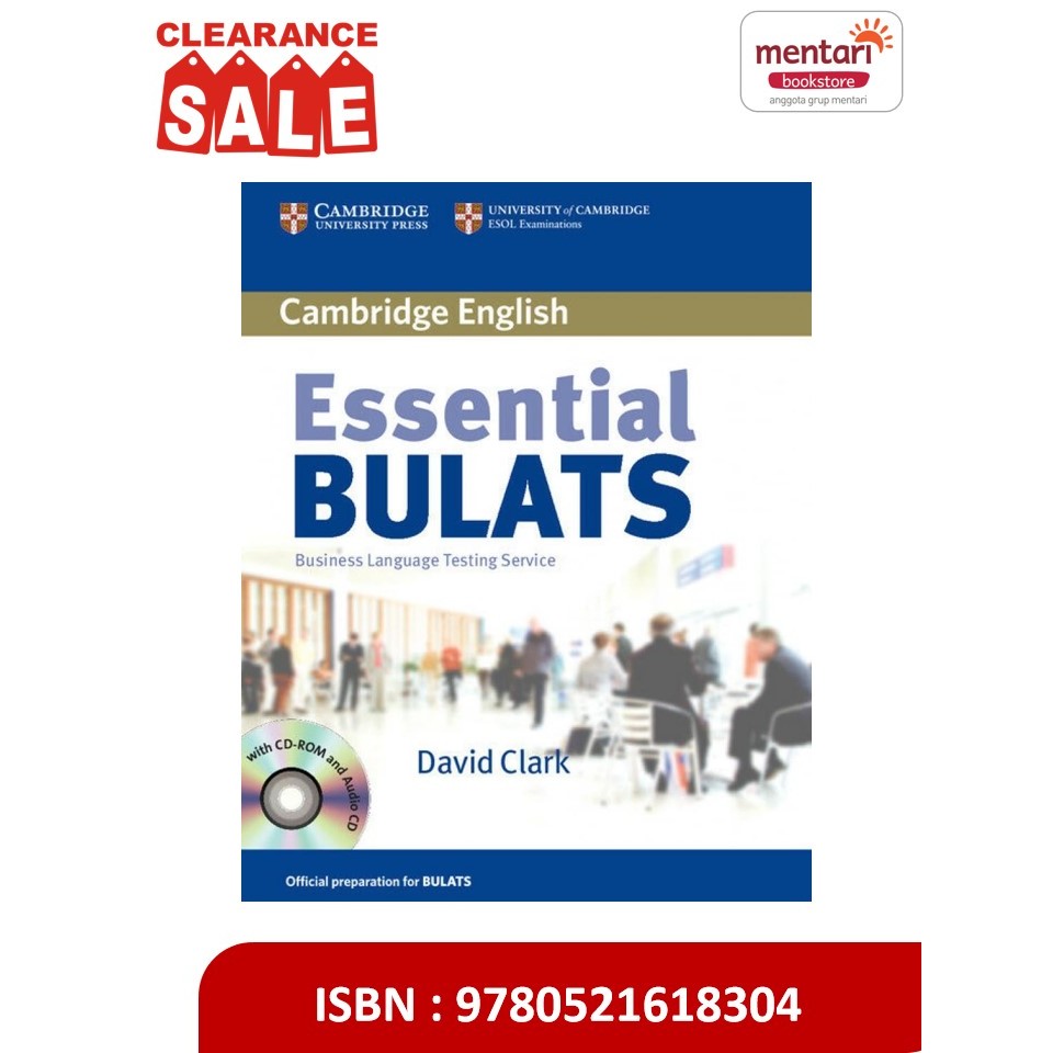Jual Essential Bulats - Student Book w/ACD & CD-ROM | Buku Bahasa ...